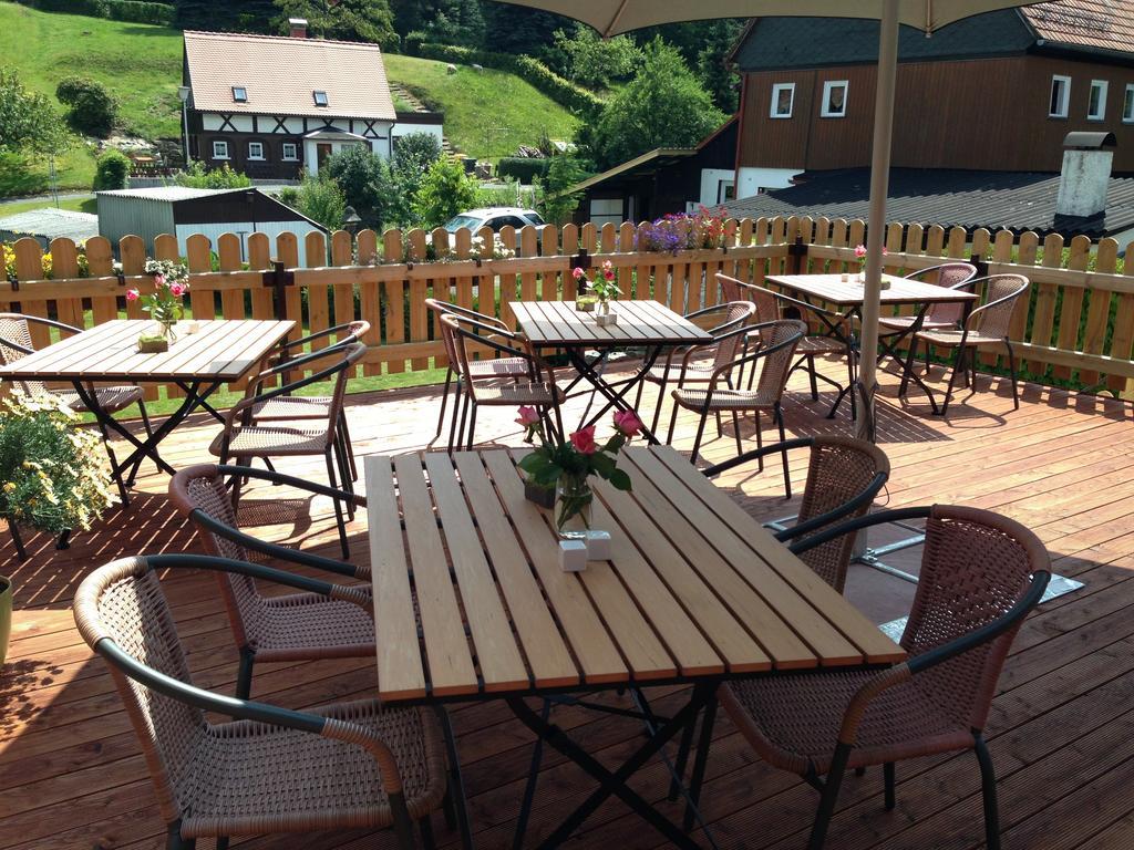 Pension Immergruen Kurort Jonsdorf Bagian luar foto